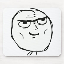 Determined Guy Meme - Mousepad