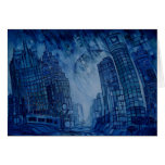 Detroit on the Rocks II -  Greeting Card