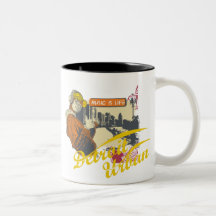 Detroit Urban T-shirts and Gifts Mugs