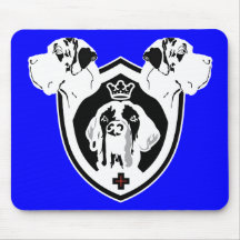Deutsche Dogge Wappen Mousepads