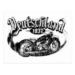 Deutschland Vintage Motorcycle Postcard