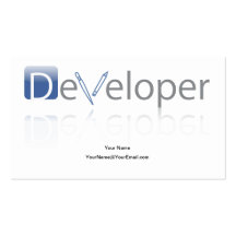 Developer Business Card