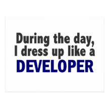 Developer During The Day Postcards