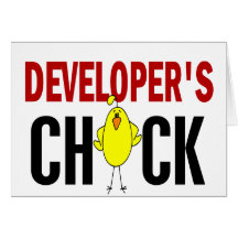 Developer’s Chick 1 Greeting Card