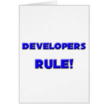 Developers Rule! Cards