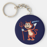 Devil Cat Key Chain