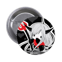 Devil Girl Buttons