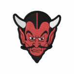 Devil Head Embroidered Shirt