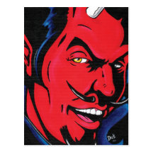 Devil Man Postcard