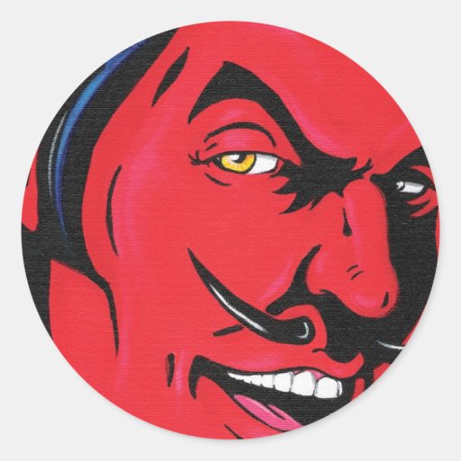 Devil Man Sticker