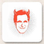 DEVIL ROMNEY BURST DRINK COASTER