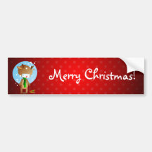 Deville Rudolph Bumper Sticker