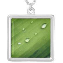 Dew Leaf Nature Necklace