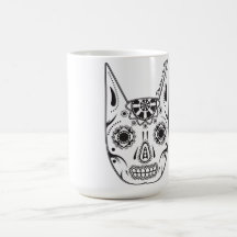 Dia De Los Manbat Coffee Mug