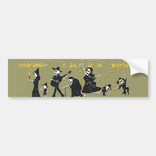 Dia De Los Muertos - Bumper Sticker