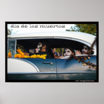 Dia de los Muertos Marigold Parade Posters