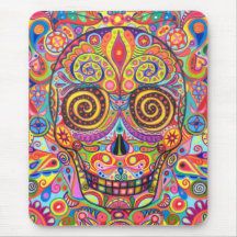 Dia de los Muertos Mousemat