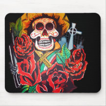 dia de los muertos mousepads