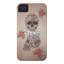 Dia De Los Muertos Sugar Skull iPhone 4 Cases