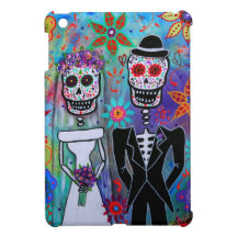 DIA DE LOS MUERTOS WEDDING CASE FOR THE iPad MINI