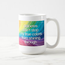 Diabetes Can't Stop Me Coffee Mugs