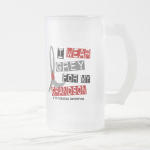 Diabetes I Wear Grey For My Grandson 37 Coffee Mugs