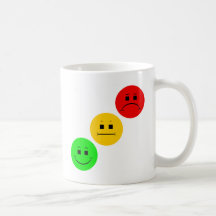 Diagonal Moody Stoplight Sans Stripe Mug