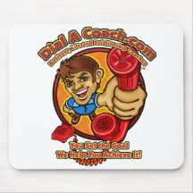 Dial A Coach Mouse Pads