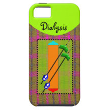 Dialysis iPhone 5 Case Dialyzer and Needles Design