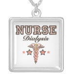 Dialysis Nurse Caduceus Necklace