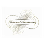 Diamond anniversary postcard