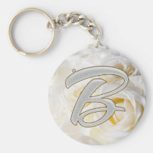 Diamond Bling B Key Chains
