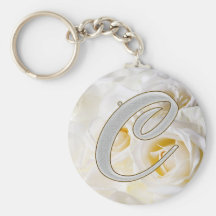 Diamond Bling C Keychains
