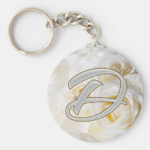 Diamond Bling D Key Chains
