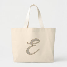 Diamond Bling E Canvas Bags