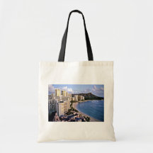 Diamond Head - Waikiki Beach, Oahu Tote Bag