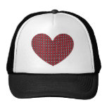 Diamond Heart Hat