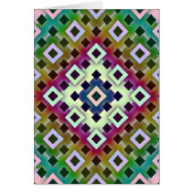 Diamond Inverted Greeting Cards