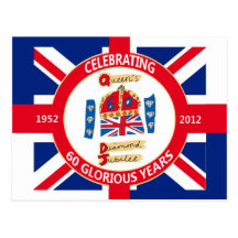 Diamond Jubilee 2012 Celebration Postcards