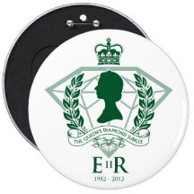 Diamond Jubilee Commemorative Button