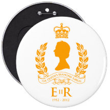 Diamond Jubilee Commemorative Button