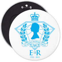 Diamond Jubilee Commemorative Button
