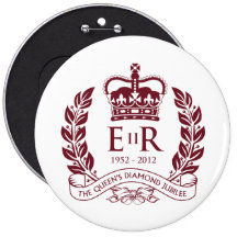 Diamond Jubilee Commemorative Button