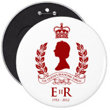 Diamond Jubilee Commemorative Button