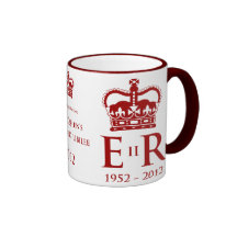 Diamond Jubilee Commemorative Mug