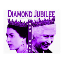 Diamond Jubilee commemorative postcard