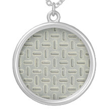 Diamond Plate Metal Texture Background Pendants