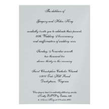 Diamond & Platinum invitation