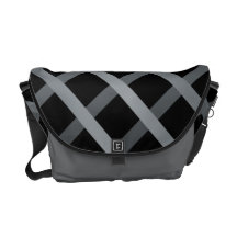 Diamond Stripes Rickshaw Messenger Bag