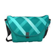 Diamond Stripes Rickshaw Messenger Bag